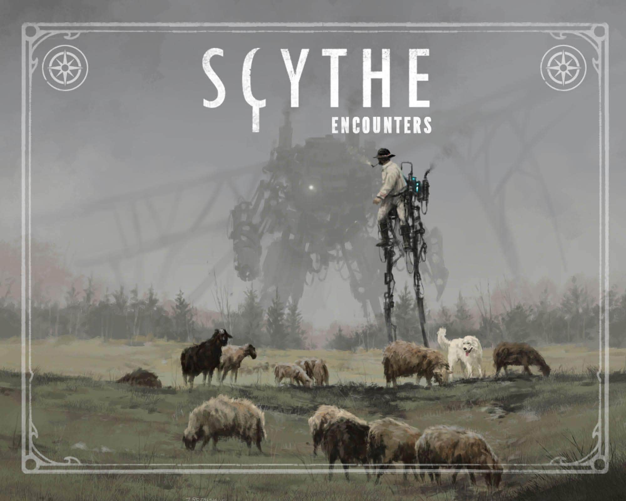 Scythe: Encounters Retail Board Game Expansion Stonemaier Games KS001084C