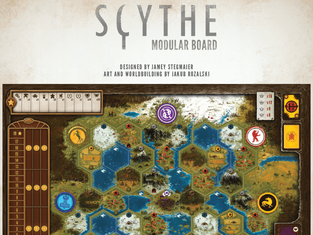 Scythe Moducular Board Board Game Espansion - The Game Steward