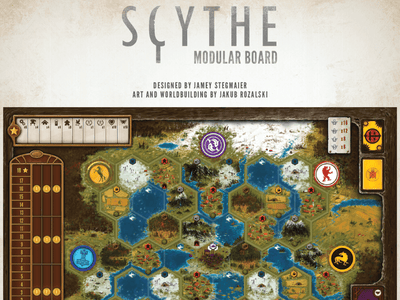 Scythe: Modular Board Retail Board Game Expansion Stonemaier Games KS001084D