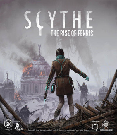 Scythe: The Rise of Fenris Retail Board Game Expansion Stonemaier Games, Crowd Games, Delta Vision Publishing, Feuerland Spiele, Ghenos Games, Maldito Games, Matagot, PHALANX KS800563A