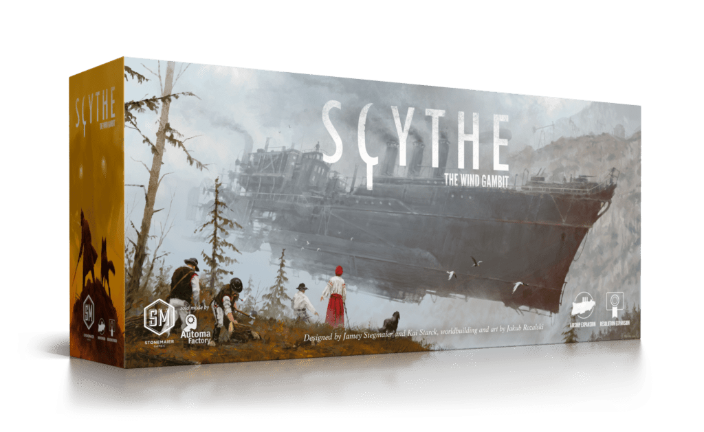 SCYTHETHE: הרוח גמביט (מהדורה קמעונאית להזמנה מראש) הרחבת משחק הקמעונאות Stonemeier Games KS001211A