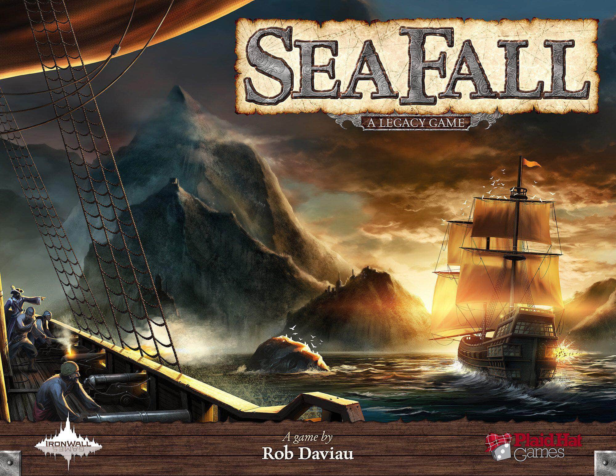SeaFall (Retail Edition) detailbestyrelsesspil IronWall Games KS800388A
