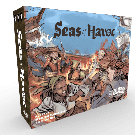 Seas of Havoc: All-In Bundle (طلب خاص لطلب مسبق من Kickstarter) لعبة Kickstarter Board Rock Manor Games KS001232A