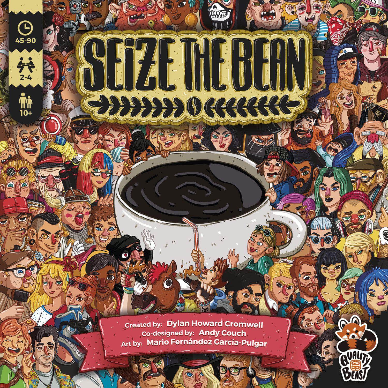 Seize The Bean (Kickstarter Special) Kickstarter Board Game Quality Beast KS800214A