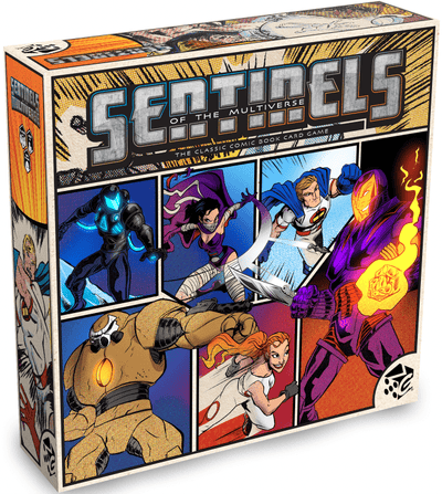 Sentinels of The Multiverse: Definitive Edition Plus Foil Promo Pack Bundle (Kickstarter Special) لعبة Kickstarter Board Greater Than Games KS001305A