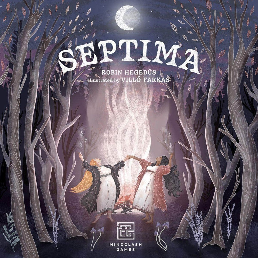 Septima: حزمة Deluxe Edition Plus Metallic Wisdom Tokens (طلب خاص لـ Kickstarter مسبقًا) لعبة Kickstarter Board Minclash Games KS001306A