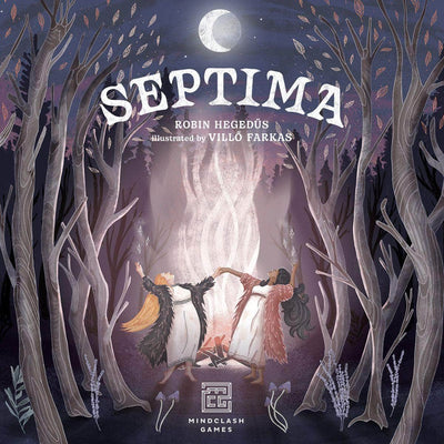 Septima: Deluxe Edition Plus Metallic Wisdom Tokens Bundle (Kickstarter Pré-encomenda especial) Kickstarter Board Game Games KS001306A
