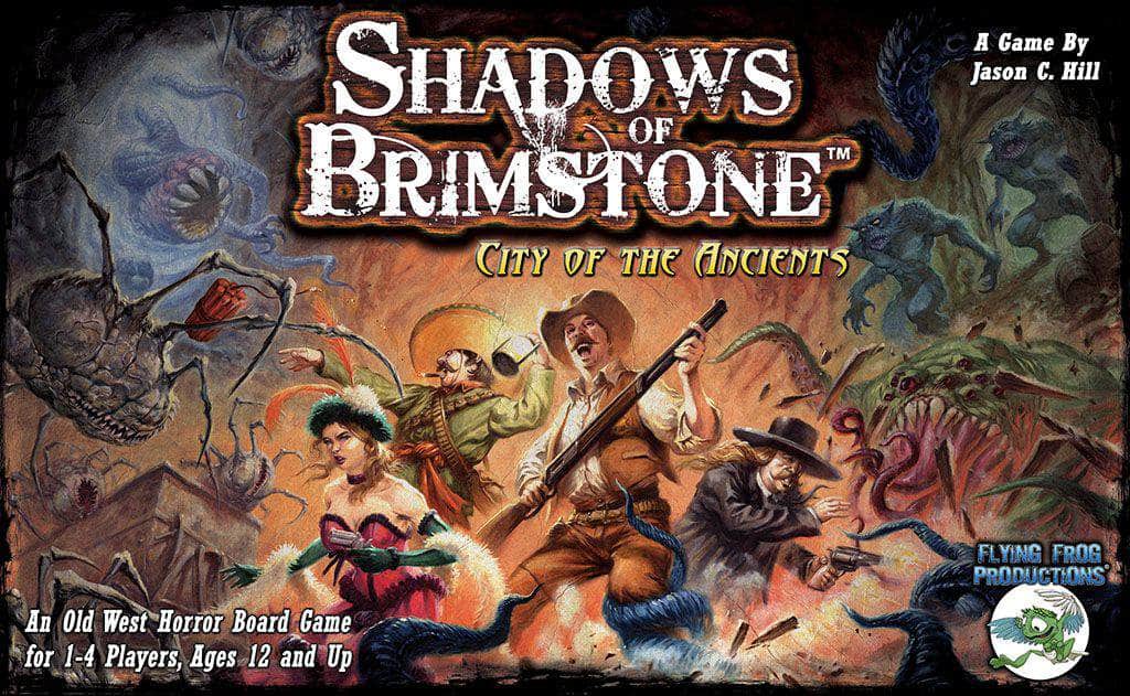 Sombras de Brimstone: Cidade dos Antigos (Kickstarter Special) jogo de tabuleiro Kickstarter Flying Frog Productions KS800077A