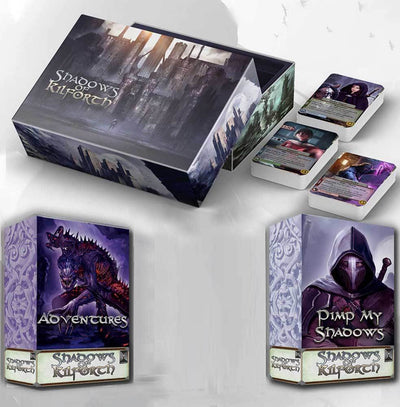Shadows of Kilforth: حزمة Core Game Plus Expansions Bundle (الطلب المسبق الخاص لـ Kickstarter) لعبة Kickstarter Board Hall or Nothing Productions