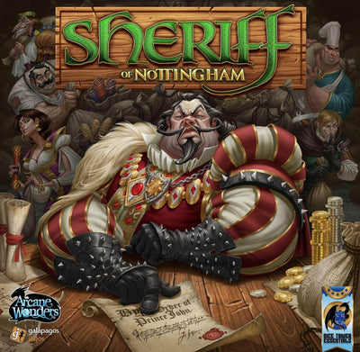 Sheriff of Nottingham (λιανική έκδοση) Λιανική επιτραπέζια παιχνίδι Arcane Wonders KS800413A