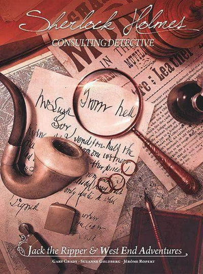 Sherlock Holmes Consulting Detective: Jack The Ripper &amp; West End Adventures Retail Board Game Asmodee, Asterion Press, Rebel, Space Cowboys KS800514A