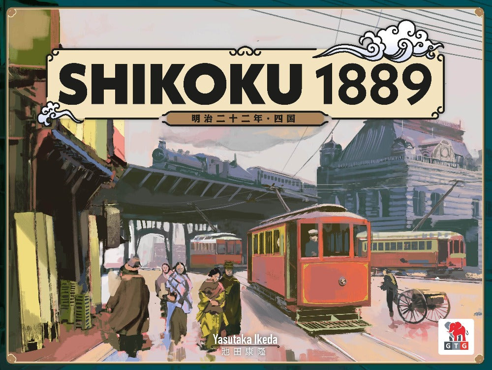 Shikoku 1889: Core Game (Kickstarter Pre-Order Special) Kickstarter Board Game Grand Trunk Games KS001202A