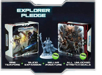 Sine Tempore: Explorer Pledge Plus All-In -paketti (Kickstarter Preder Tilaus) Kickstarter Board Game Ludus Magnus Studio