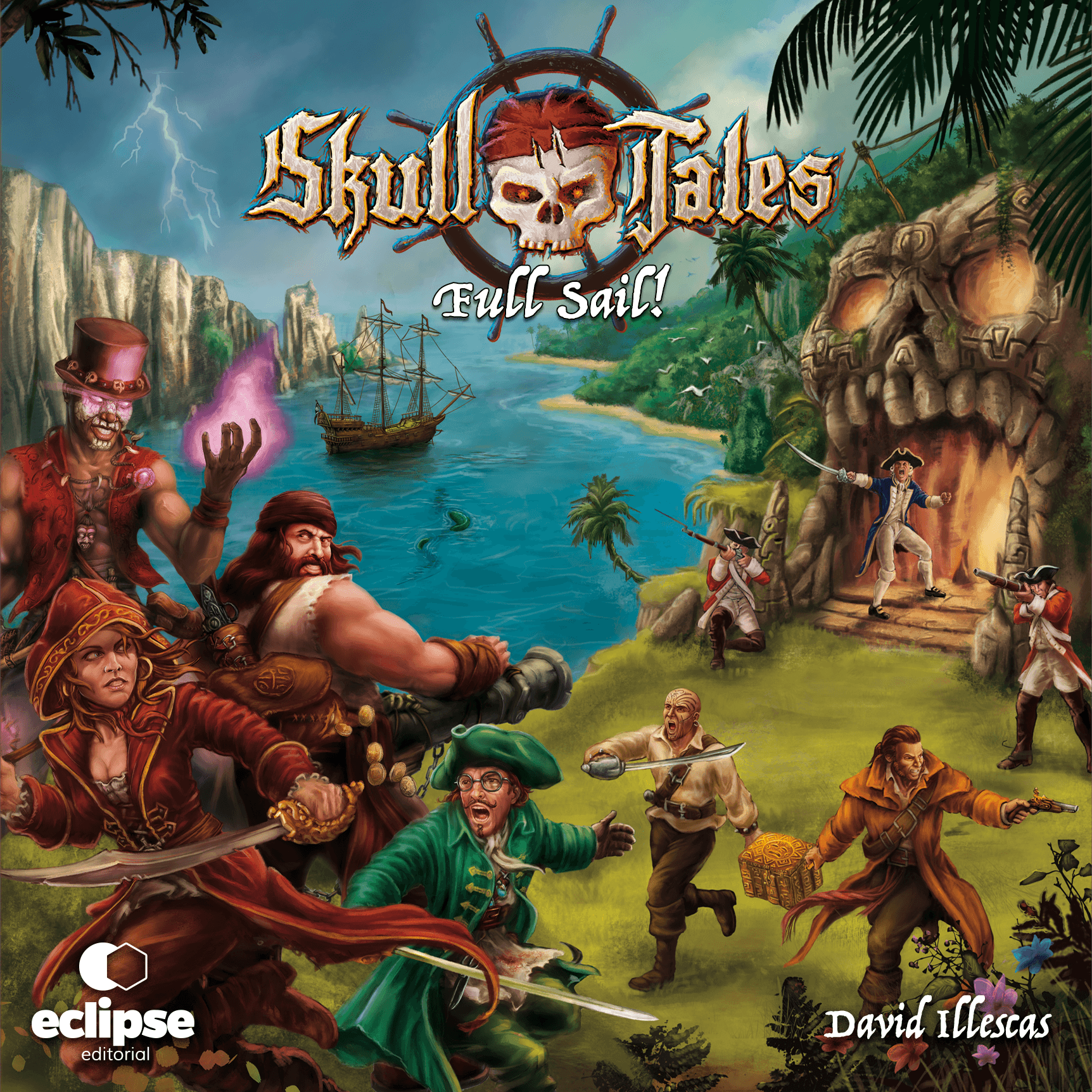 Skull Tales: Full Sail! (Kickstarter Special) Kickstarter -bordspel Eclipse Editorial KS800281A