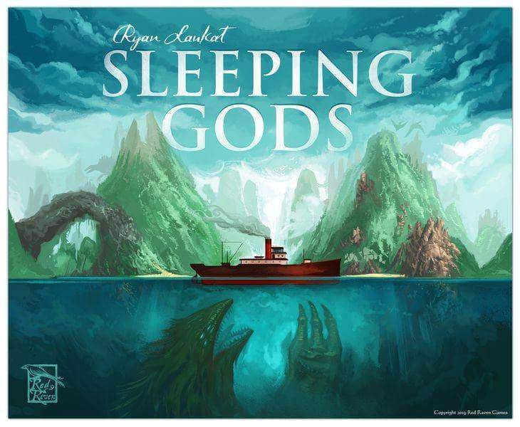 Sleeping Gods: Add-on-yhdistelmäpaketti (Kickstarterin ennakkotilaus) Board Game Geek, Kickstarter Games, Games, Kickstarter Board Games, Board Games, Kickstarter Board Games -laajennukset, lautapelien laajennukset, Red Raven Games, Schwerkraft Verlag, nukkuvat jumalat Red Raven Games