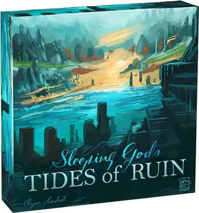Sleeping Gods: Core Game Plus Tides Of Ruin Expansion Bundle (Kickstarter Pre-Order Special) Game Board Geek, Kickstarter Games, Games, Kickstarter Board Games, Giochi di tavolo, Red Raven Games, Schwerkraft Verlag, Sleeping Gods, The Games Steward Shop Edition Kickstarter, giochi cooperativi Red Raven Games