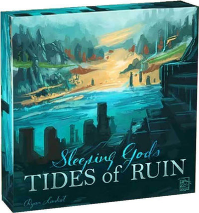 Sleeping Gods: Core Game plus Tides of Ruin Expansion Bundle (Kickstarter Pre-Order Special) لعبة اللوحة Geek، ألعاب Kickstarter، الألعاب، ألعاب Kickstarter Board، ألعاب الطاولة، Red Raven Games, Schwerkraft Verlag، الآلهة النائمة، الألعاب Steward متجر Kickstarter Edition، الألعاب التعاونية Red Raven Games