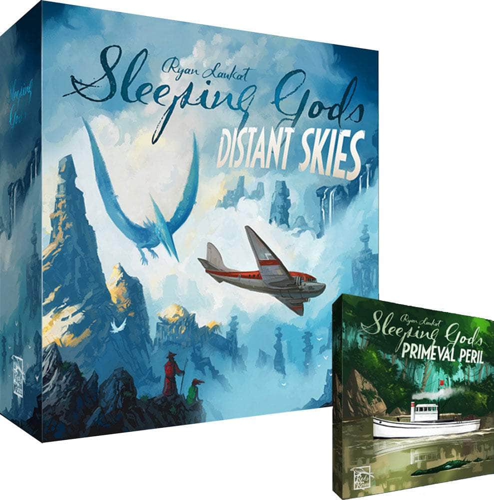 Sleeping Gods: ท้องฟ้าที่ห่างไกลและ Primeval Peril (Kickstarter Pre-order พิเศษ) เกมกระดาน Kickstarter Red Raven Games KS000960C