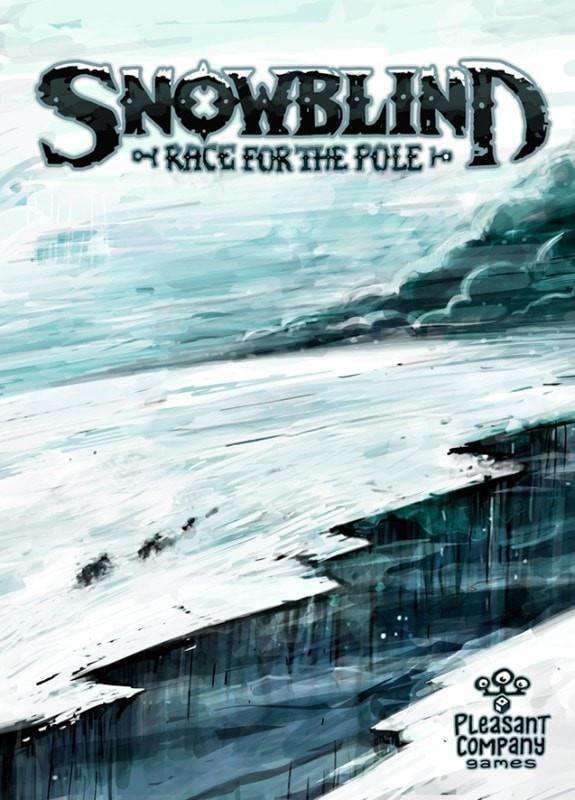 Snowblind: Race for the Pole بالإضافة إلى حزمة بطاقة Glorious Death الترويجية (Kickstarter Special) لعبة Kickstarter Board Pleasant Company Games