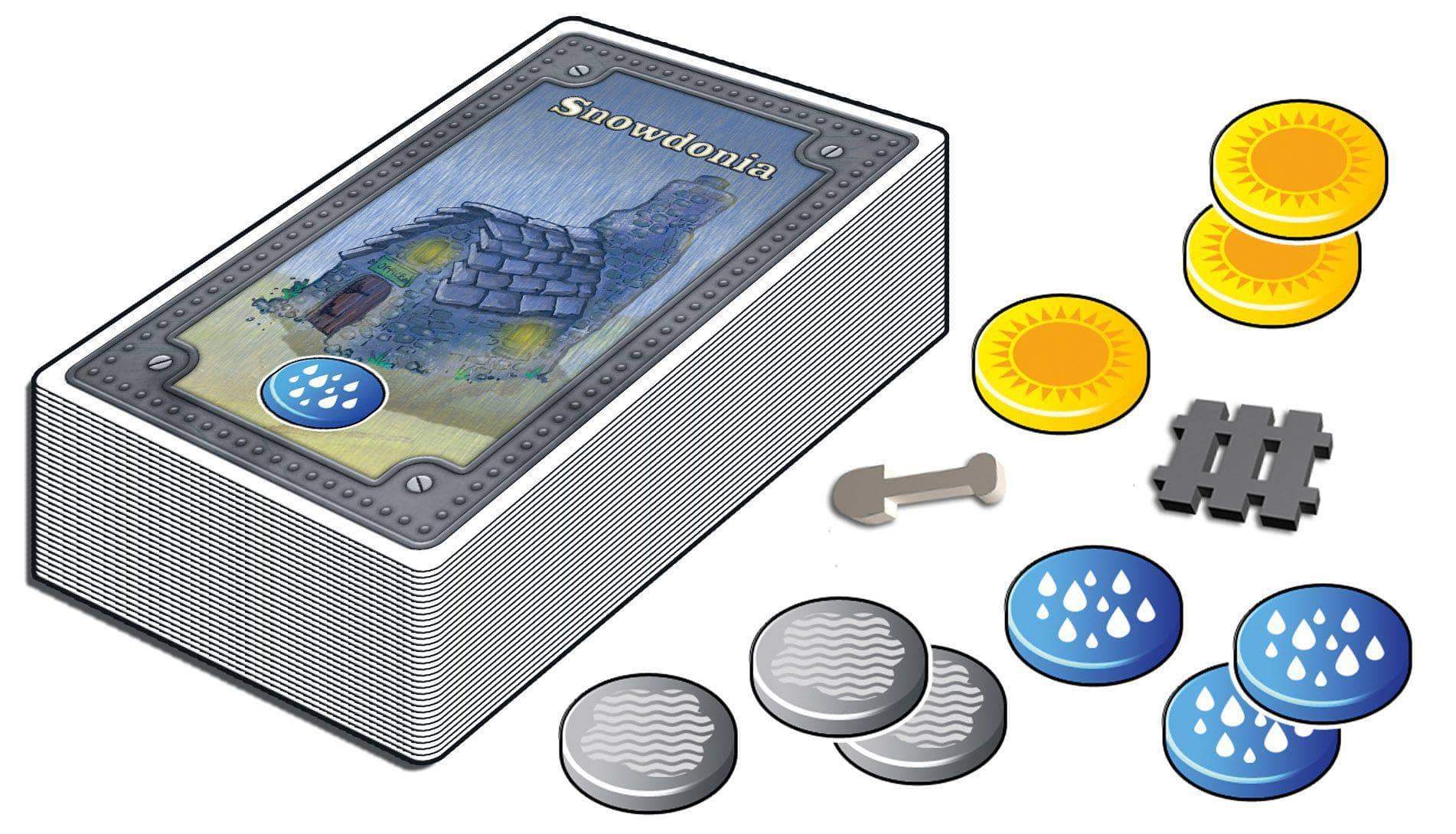 Snowdonia Deluxe Master Edition: Isle of Man Mini-Expany (Kickstarter Pré-encomenda especial) Expansão do jogo NSKN Games KS000850B
