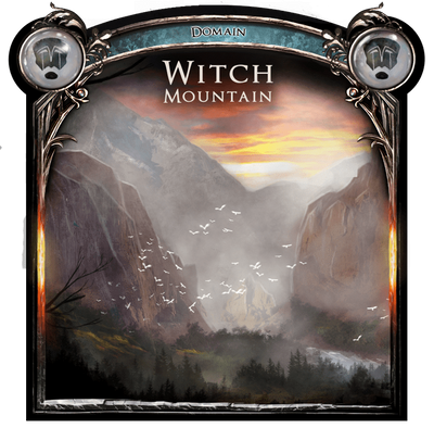 Stregone: Witch Mountain Domain Pack (Kickstarter Pre-Order Special) Game Game, Giochi di Kickstarter, Giochi, Games Kickstarter Games Games, integratori di giochi di carte, White Wizard Games, Stregone Witch Mountain Domain Pack, i Giochi Steward Shop Edition Kickstarter, punti d&#39;azione, redazione di carte White Wizard Games