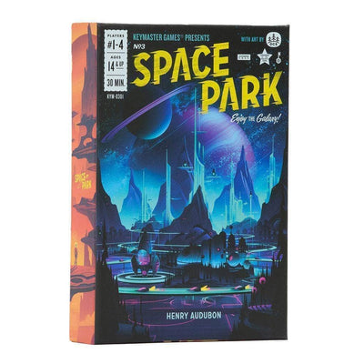 لعبة Space Park Board (إصدار البيع بالتجزئة) لعبة لوحة البيع بالتجزئة Keymaster Games KS001062A