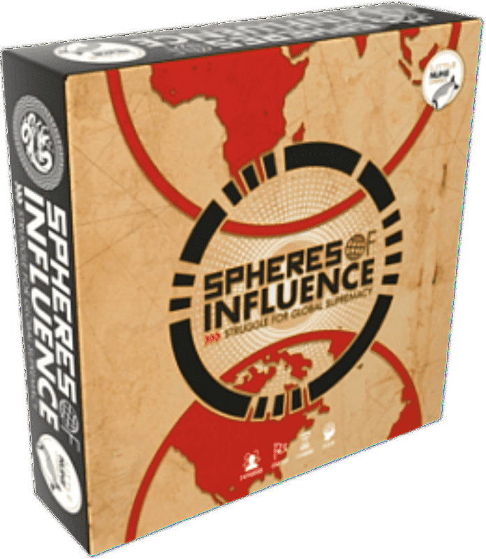 Esferas de influência: luta pela supremacia global (Kickstarter Special) jogo de tabuleiro Kickstarter Little Nuke Games
