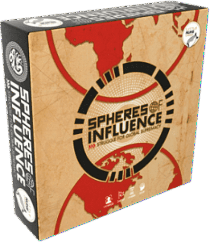 Spheres of Influence: Struggle For Global Supremacy (Retail Edition) Kickstarter Board Game Little Nuke Games