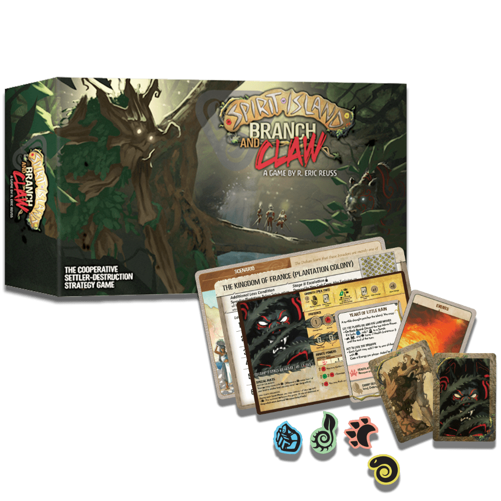 Spirit Island: Branch & Claw Expansion (Retail Edition) Retail Board Game Expansion Greater Than Games KS001308A