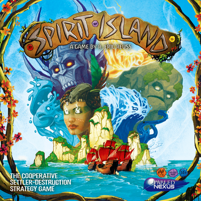 Spirit Island : Core Game (Retail Edition) 소매 보드 게임 Greater Than Games KS001309A