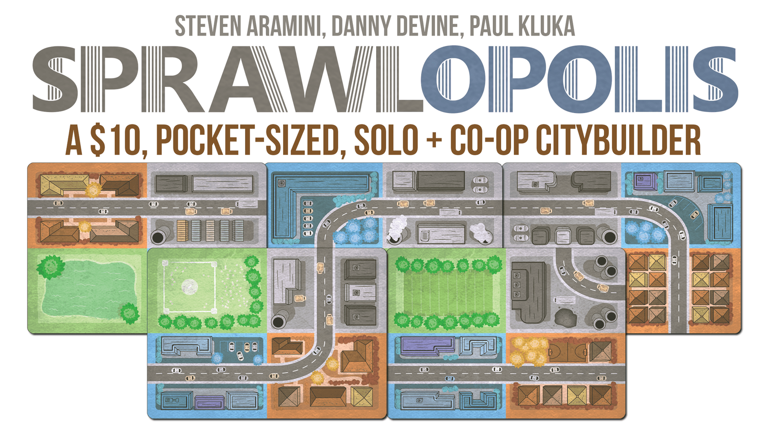 Sprawlopolis (Kickstarter Special) Kickstarter Board เกมปุ่มขี้อาย ks800284a