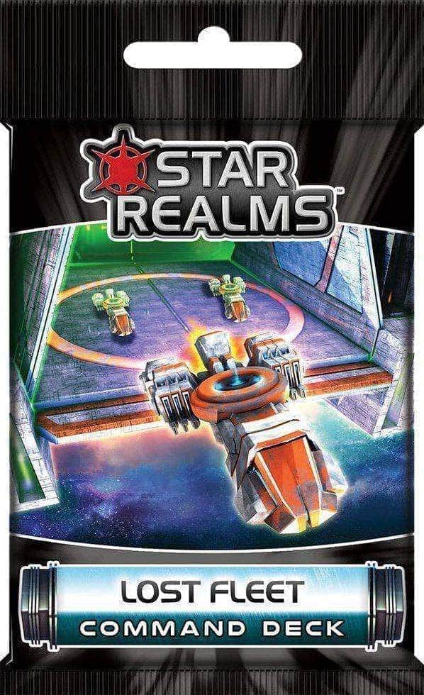 STAR REALMS: Deck de comando perdido Frota (Kickstarter Pré-encomenda especial) Kickstarter Card Game Expansion White Wizard Games KS000717C