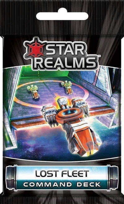 STAR REALMS: Deck de comando perdido Frota (Kickstarter Pré-encomenda especial) Kickstarter Card Game Expansion White Wizard Games KS000717C