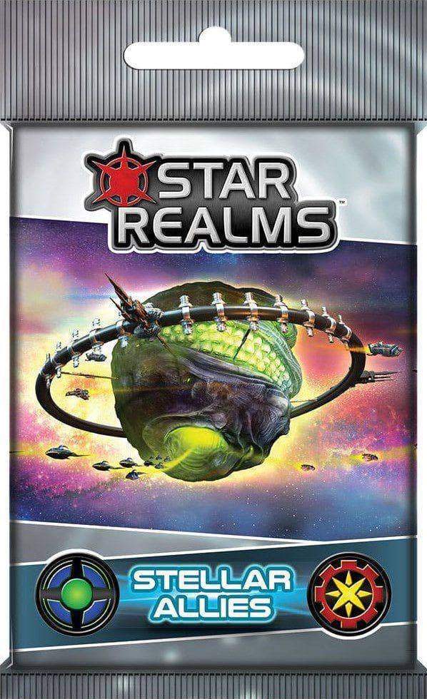Star Realms: Stellar Allies (طلب خاص من Kickstarter) لعبة الورق Geek، ألعاب Kickstarter، الألعاب، ألعاب بطاقة Kickstarter، ألعاب الورق، توسعات ألعاب بطاقة Kickstarter، توسعات ألعاب الورق، White Wizard Games، حزمة Star Realms Stellar Allies، الألعاب Steward متجر إصدار كيك ستارتر White Wizard Games
