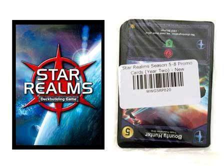 Star Realms: Supplemento dei giochi da tavolo al dettaglio del pacchetto promozionale del 2 ° anno White Wizard Games