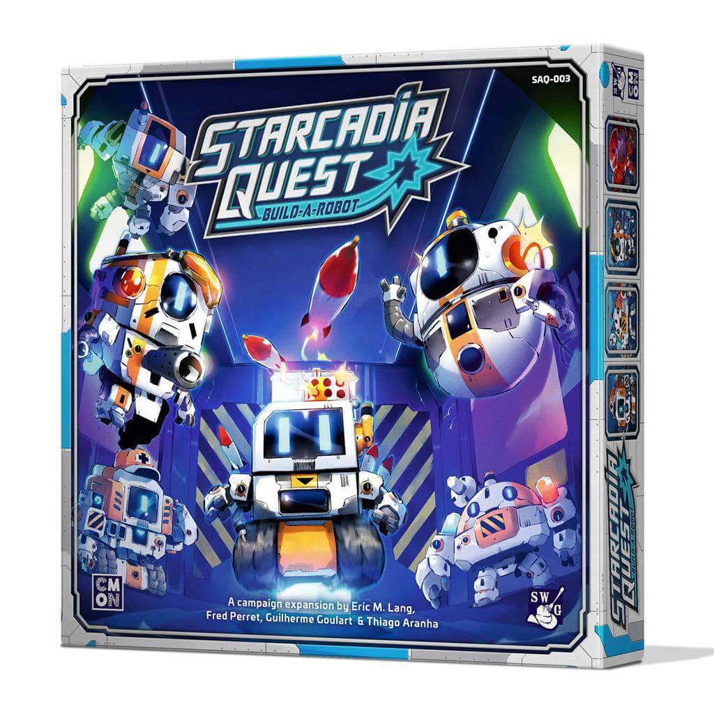 Starcadia Quest: Build-a-Robot Expansion (Kickstarter förbeställning Special) Kickstarter Board Game CMON 889696008756 KS000851F
