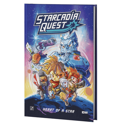 Starcadia Quest Comic Book Plus Promos Bundle (Kickstarter förbeställning Special) Kickstarter Board Game Accessory CMON KS000851N