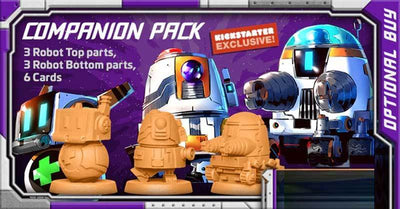 Starcadia Quest: Companion Pack (الطلب المسبق الخاص بـ Kickstarter) CMON محدود