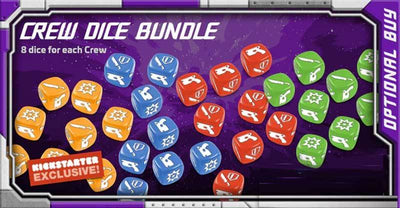 Starcadia Quest: Crew Dice Bundle (Kickstarter Special Special) CMON מוגבל