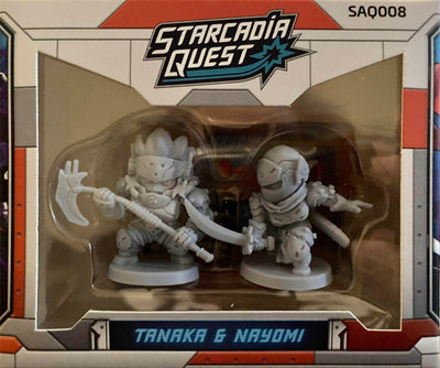 Starcadia Quest: Nayomi &amp; Tanaka (Kickstarterin ennakkotilaus) Kickstarter Board Game -laajennus CMON KS000851s