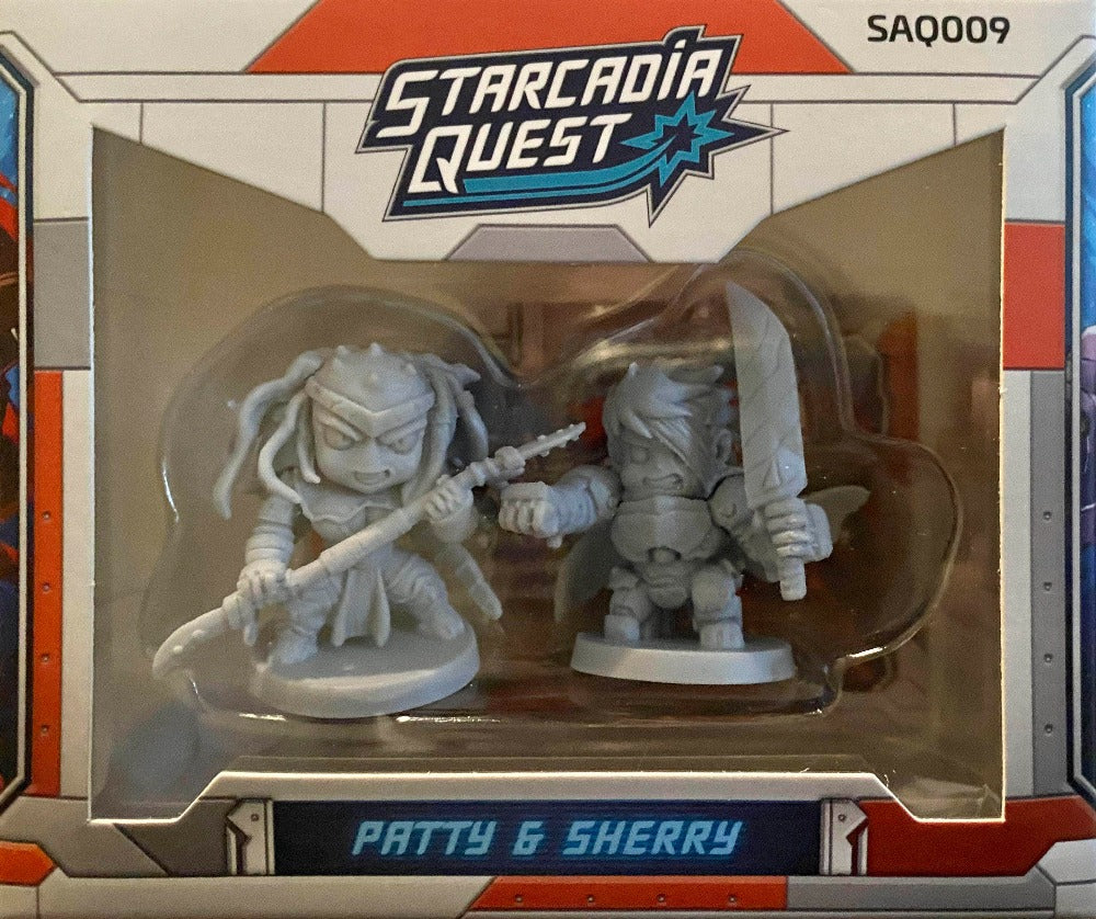 Starcadia Quest: Patty & Sherry (Kickstarter förbeställning Special) Kickstarter Board Game Expansion CMON KS000851T