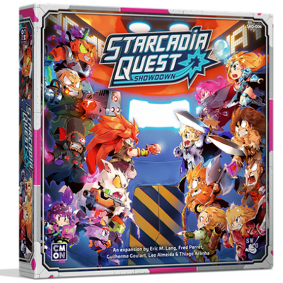 Starcadia Quest: Επέκταση Showdown (Kickstarter Pre-Order Special) Παιχνίδι Geek Geek, Kickstarter παιχνίδια, παιχνίδια, kickstarter επεκτάσεις επιτραπέζιων παιχνιδιών, επεκτάσεις επιτραπέζιων παιχνιδιών, CMON Limited, Spaghetti Western Games, Starcadia Quest Showdown, The Games Steward Κατάστημα έκδοσης Kickstarter, Dice Rolling CMON Περιορισμένος