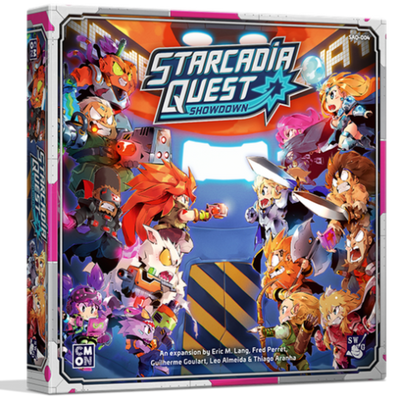 Starcadia Quest : 대결 확장 (킥 스타터 선주문 특별) 보드 게임 괴짜, 킥 스타터 게임, 게임, 킥 스타터 보드 게임 확장, 보드 게임 확장, CMON Limited, Spaghetti Western Games, Starcadia Quest Showdown, The Games Steward 킥 스타터 에디션 상점, 주사위 롤링 CMON 제한된