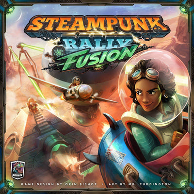 SteamPunk Rally Fusion Deluxe Pledge (Kickstarter Special) Kickstarter Board Game Roxley Games KS001016b