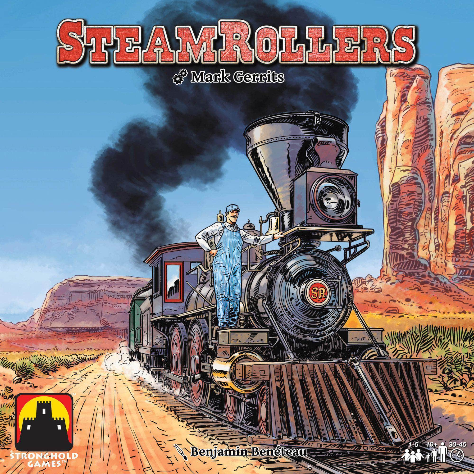 Steamrollers (Kickstarter Special) Kickstarter brädspel Flatlined Games KS800176A