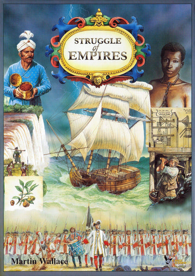 Martin Wallace&#39;s Struggle of Empires: Deluxe Edition Bundle (Kickstarter förbeställning Special) Kickstarter Board Game Warfrog Games KS000953A