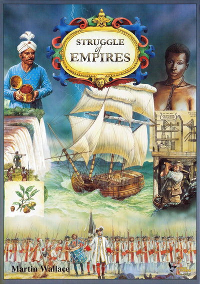 Struggle of Empires: Deluxe Edition Plus Metal Coins and Unrest Tokens (Kickstarter Special) Kickstarter Board Game Eagle-Gryphon Games KS000953A