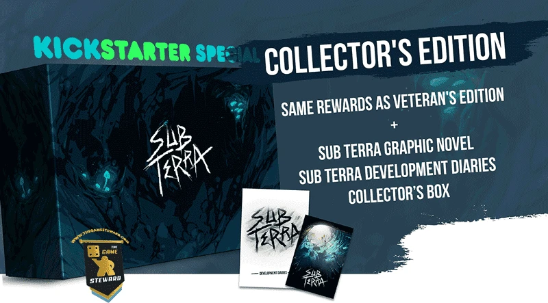 Sub Terra: Edição do Colecionador (Kickstarter Special) jogo de tabuleiro Kickstarter Inside the Box Board Games LLP (ITB)
