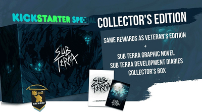 Sub Terra: إصدار جامعي (Kickstarter Special) لعبة Kickstarter Board Inside the Box Board Games إل إل بي (ITB)