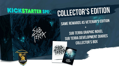 SUB TERRA: מהדורת האספנים (Kickstarter Special) משחק הלוח של Kickstarter Inside the Box Board Games LLP (ITB)